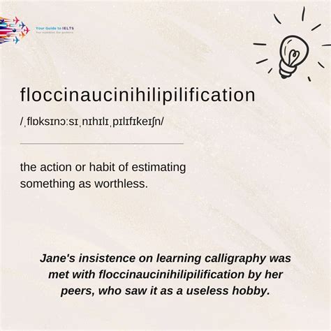 What is Floccinaucinihilipilification? | Rachel DMello posted on the ...