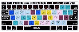 Saco Hot Key Function Shortcut Silicone Keyboard Cover Skin for MacBook ...