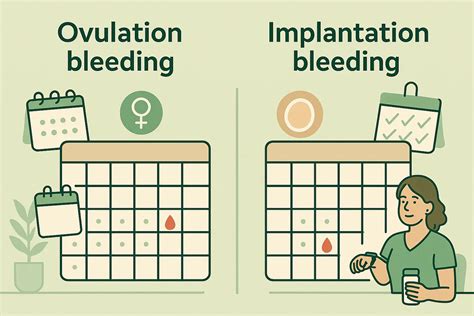 Ovulation vs Implantation Bleeding: Key Differences