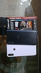 Case Creation Ultra Thin Slim Fit 3M Clear Transparent 3D Carbon Fiber ...