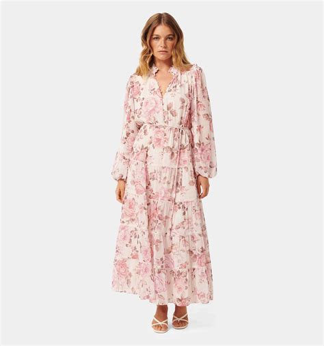 Buy Blush Evora Floral Jessie Petite Button Down Midi Dress