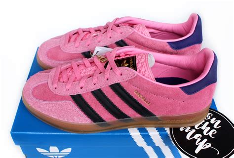 Adidas Gazelle Indoor W Pink Bliss Purple UK 3 4 5 6 7 8 9 11 12 13 US ...