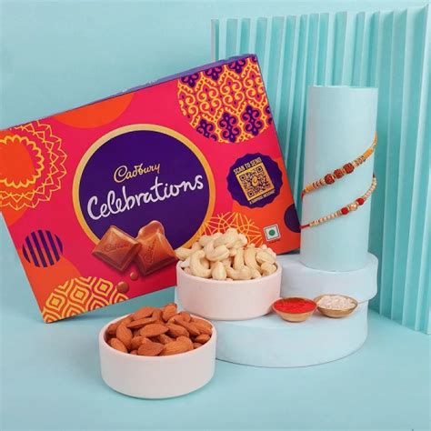 Order Rakhi With Cadbury Celebration Combo online | Get same day ...
