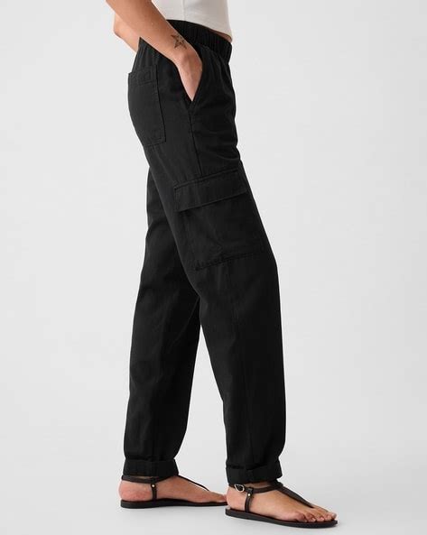 Buy Black Trousers & Pants for Women by GAP Online | Ajio.com