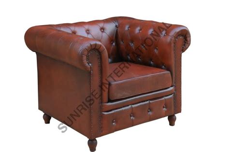 Leather sofa set - Genuine Leather chesterfield sofa set online india ...