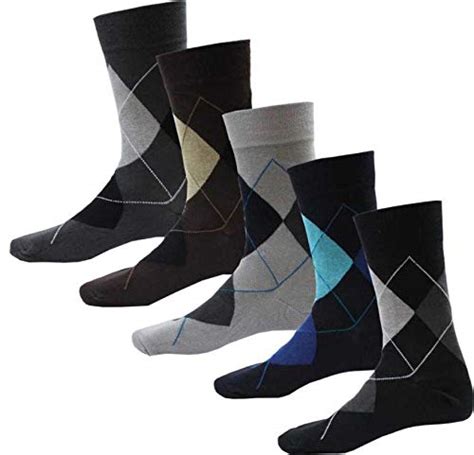 Buy YJ FASHION Men's Seamless Regular Length Cotton Socks-Pack of 5 ...