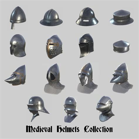 Types Of Medieval Helmets