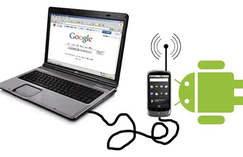 Image result for Tether Internet Android USB