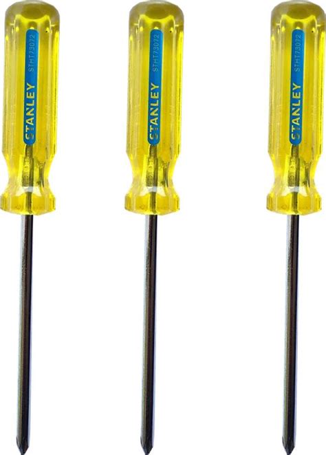 STANLEY 73072 phillips head screwdriver with magnetic tip pack of 3 ...