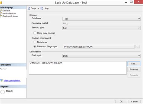 Image result for Restore File and Filegroup in SQL Server