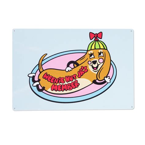 Weenie Hut Jr's | Rad Doxie Wall Art – bean goods