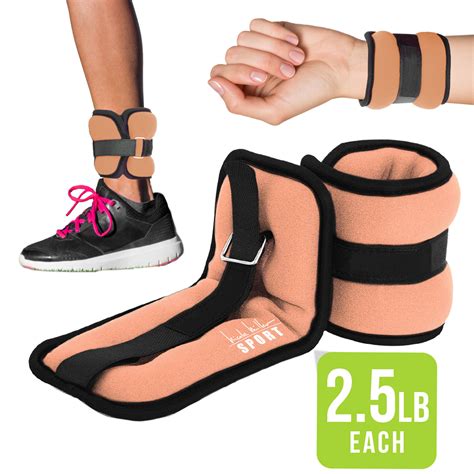 Nicole Miller Sport 5 Lb Ankle/Wrist Weights - Aduro Products