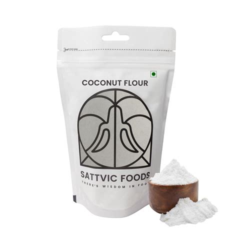 Coconut Flour | Defatted & Keto-Friendly – Sattvic Foods