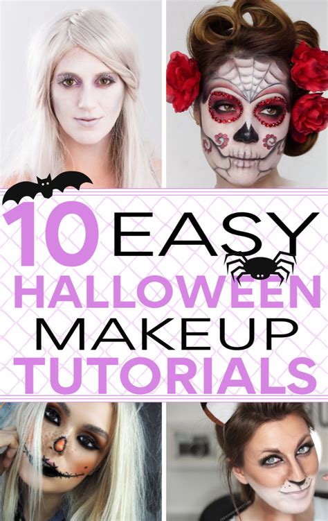 Image result for Halloween Makeup Tutorials. Easy