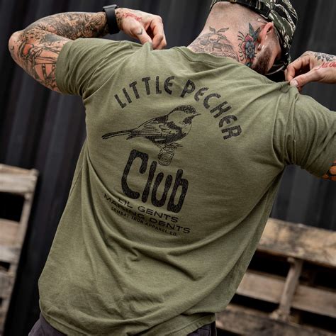 Little Pecker Club Men’s T-shirt | Combat Iron Apparel Co.