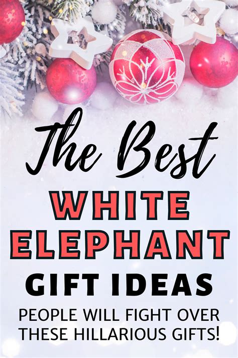 Hilarious White Elephant Gift Ideas For Christmas | White elephant ...