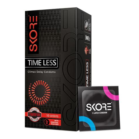 Buy Skore Timeless Climax Delay Condoms - 1 Pack (10 pieces) Online at ...