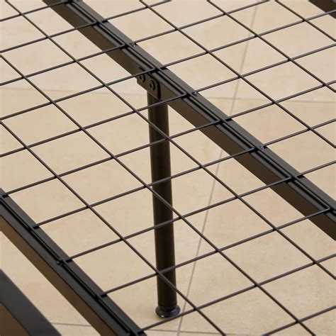 Buy Helios Nebula Gyron Mild Steel Queen Bed - Black from Helios by ...