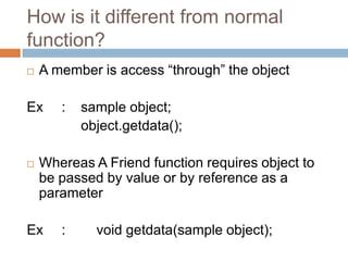Image result for Friend Template Function