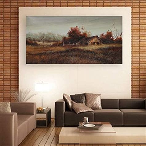 Inephos Wood Abstract Painting, Multicolour, Printed, 85cm X 40.5cm ...