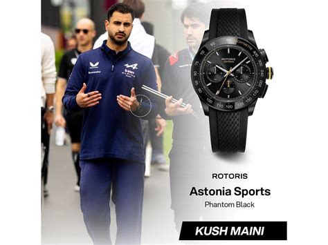 Indian watch brand 'Rotoris' appears on Formula 1 grid for the first time