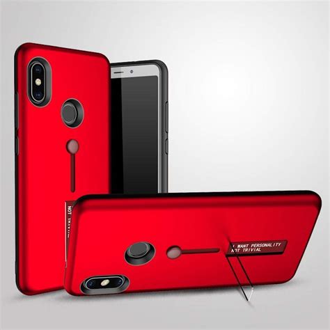 Netretail Personality TPU + PC Dual Layer with Stand & Finger Holder ...
