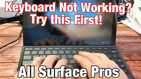 Image result for Surface Pro Keyboard Not Connecting