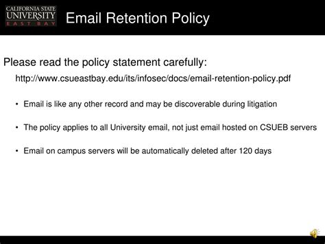 Image result for Email Retention Policy Explained
