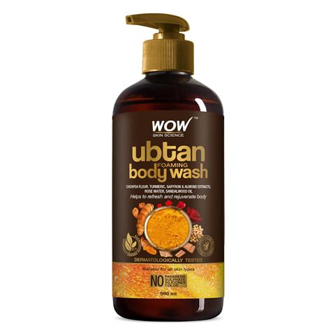Buy WOW Skin Science Ubtan Body Wash For Tan Removal And Glowing Skin ...
