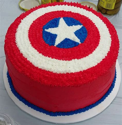 Captain America Cream Cake Price & Design | YummyCake
