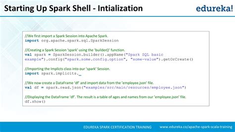 Spark SQL Tutorial Edureka 的图像结果