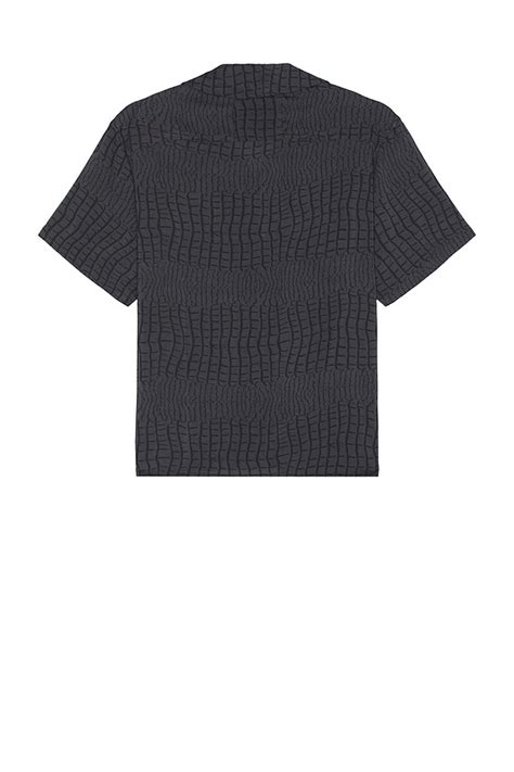 Rhude Croc Shirt in Black | REVOLVE