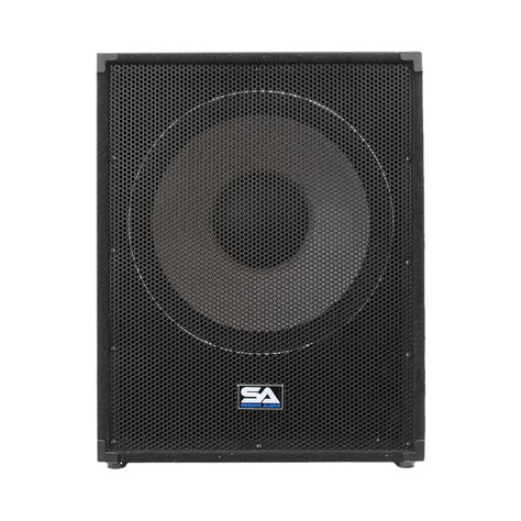 Seismic Audio - Enforcer II PW - Powered PA 18" Subwoofer Speaker ...