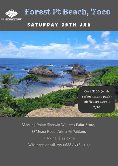 Hike to Forest Pt / La Foret Beach in Toco, La Forêt Beach Trinidad ...