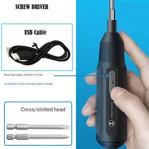 F2C Wireless Screwdriver Mini 3.6V Rechargeable for Electronics Hand ...
