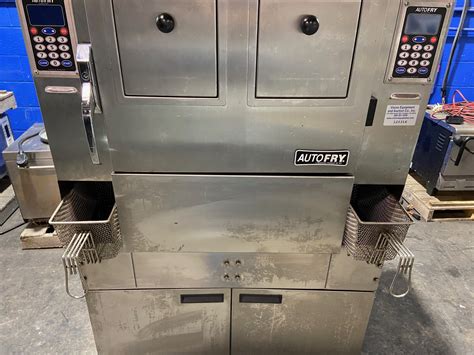 AUTOFRY MTI-40E 6.0 GALLON DOUBLE BASKET AUTOMATIC VENTLESS FRYER ...