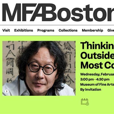 MFA线下聚会：当代艺术家徐冰｜Thinking and Creating Way Outside the Box: Xu Bing ...