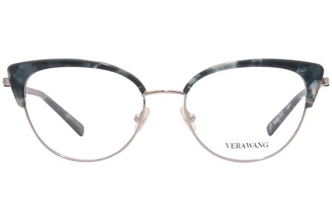 Vera Wang Eyeglasses Women's V568 EM Emerald 51-17-135mm | EyeSpecs.com