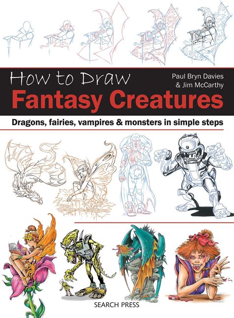 Buy How to Draw Fantasy Creatures in Simple Steps: Dragons, fairies ...