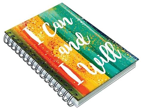 AccuPrints wiro bound A5 (6 by 9 inch) wiro Notebook Diary Ruled 200 p ...