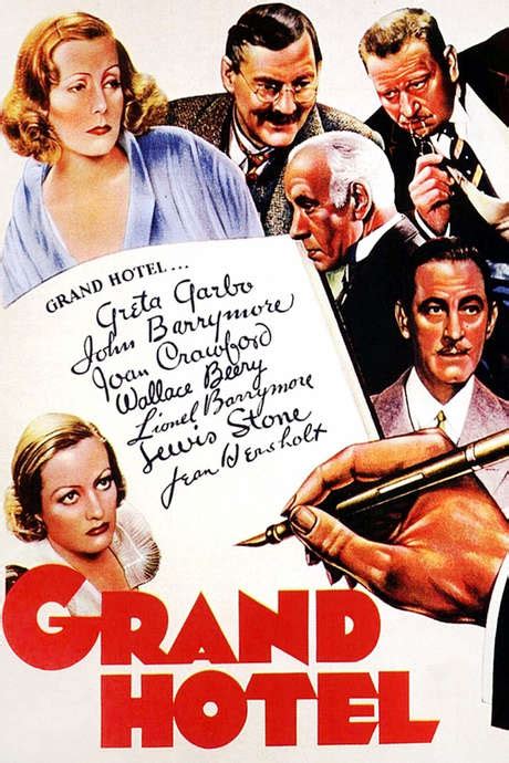 ‎Grand Hotel (1932) directed by Edmund Goulding • Reviews, film + cast • Letterboxd