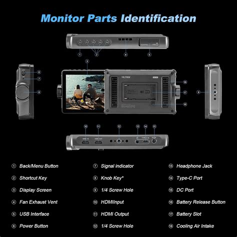 viltrox dc-a1 camera field monitor touch screen India | Ubuy