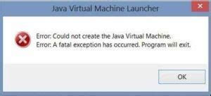 Image result for Java Virtual Machine Not Working