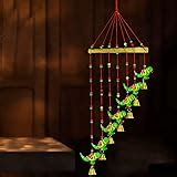 Tomar Trading Handcrafted 08 Bell Ceramic Wind Chime: Amazon.in: Home ...