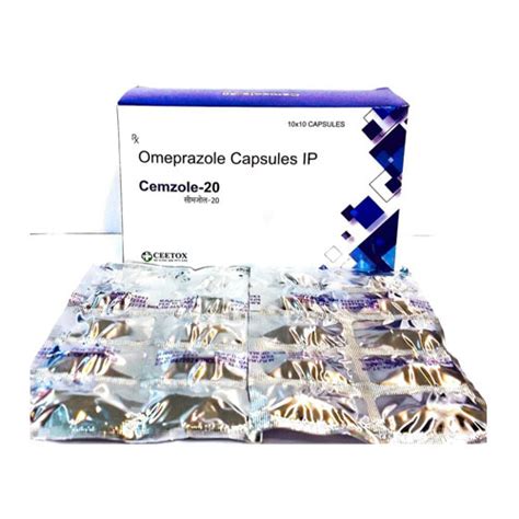 CEMZOL-20 Capsules Ceetox Healthcare Pvt. Ltd.