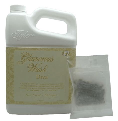 Tyler Candle Glamorous Wash Liquid Laundry Detergent, Diva Scent, 64 fl ...