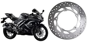 AUTOPLEX Front Brake Disc Plate Compatible For YAMAHA R15 Version-2(V2 ...