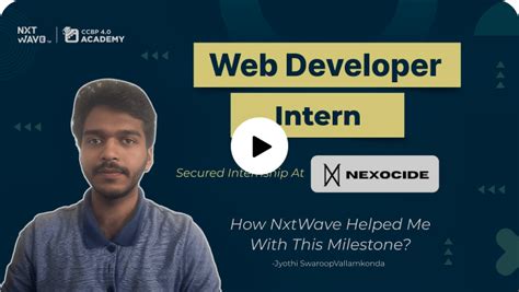 NxtWave | CCBP 4.0 Certification Programs