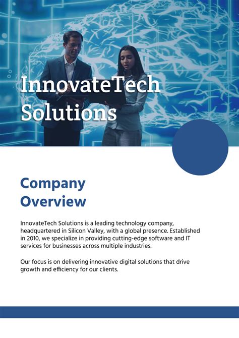 Image result for Business Profile Example