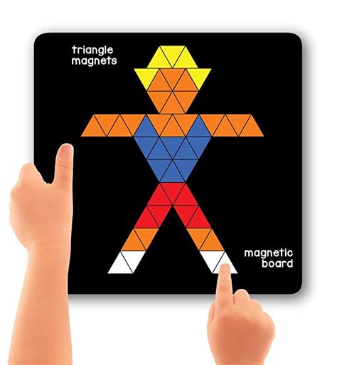 Magnetic Puzzles Triangles | INT212 MAGN PUZZLE MIX SR– KidsROAR